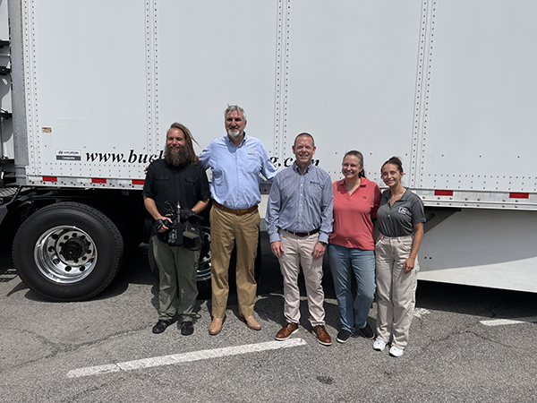 Geary Buchanan & Indiana Governor Eric Holcomb