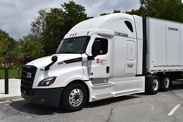 Geary Buchanan & Indiana Governor Eric Holcomb