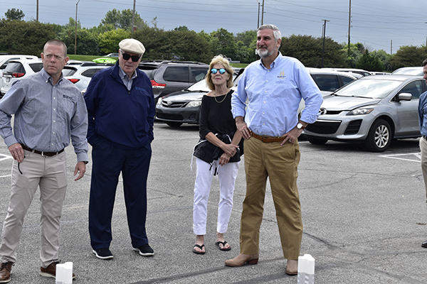 Geary Buchanan & Indiana Governor Eric Holcomb