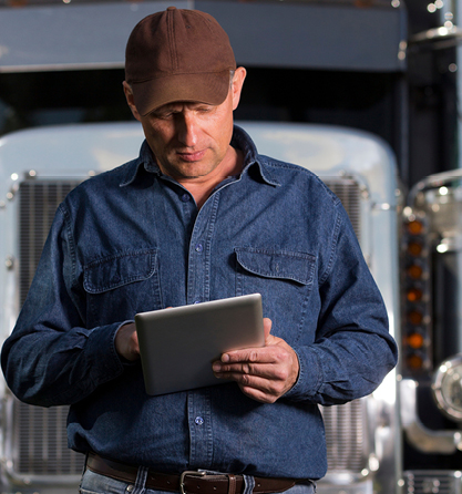 A Buchanan Hauling Truck Driver stays up to date on company events and industry news.