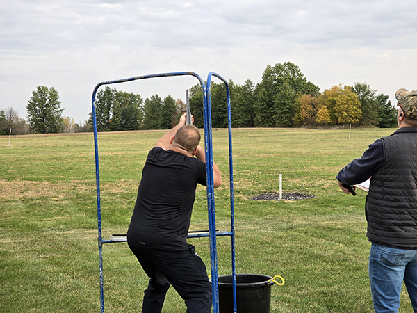 Buchanan Shoots for a Charity at Clays Classic