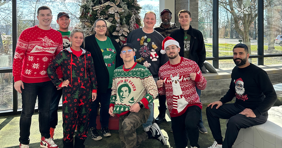 Ugly Sweater Showdown at Buchanan