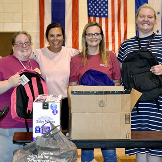 Buchanan Delivers Back-to-School Smiles Buchanan Delivers Back-to-School Smiles