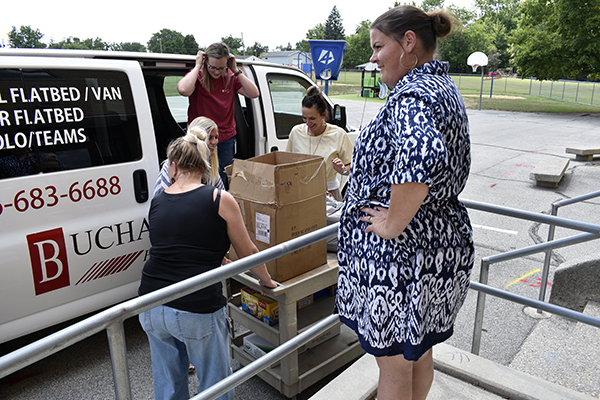 Buchanan Delivers Back-to-School Smiles