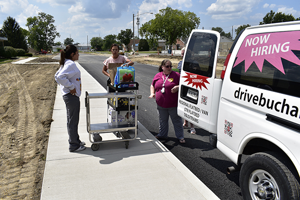 Buchanan Delivers Back-to-School Smiles