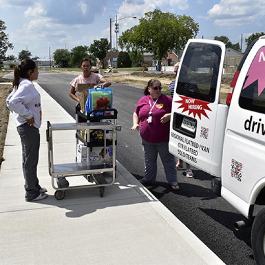 Buchanan Delivers Back-to-School Smiles Buchanan Delivers Back-to-School Smiles