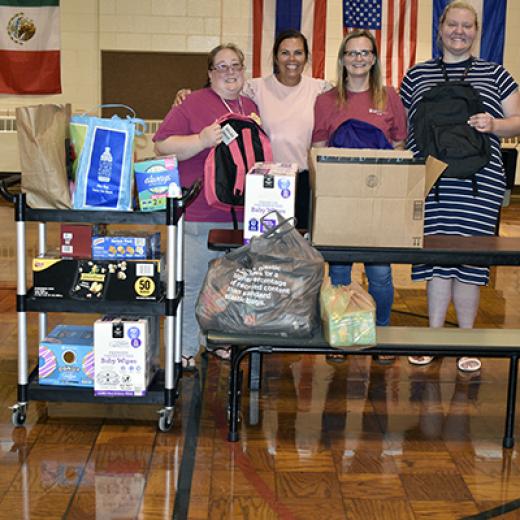 Buchanan Delivers Back-to-School Smiles Buchanan Delivers Back-to-School Smiles