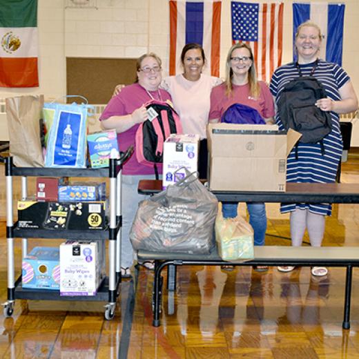 Buchanan Delivers Back-to-School Smiles Buchanan Delivers Back-to-School Smiles