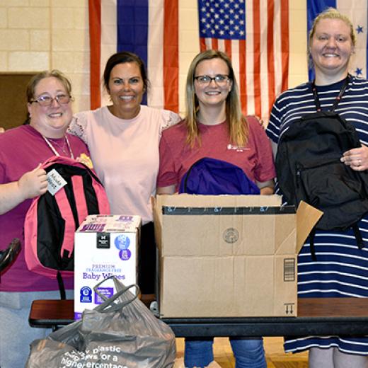 Buchanan Delivers Back-to-School Smiles Buchanan Delivers Back-to-School Smiles