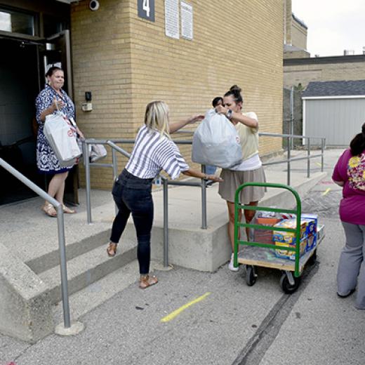 Buchanan Delivers Back-to-School Smiles Buchanan Delivers Back-to-School Smiles