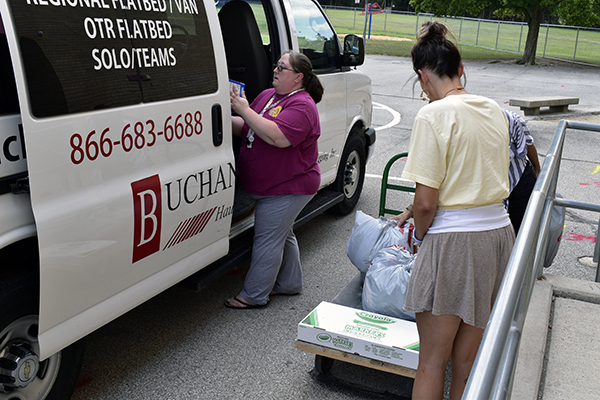 Buchanan Delivers Back-to-School Smiles