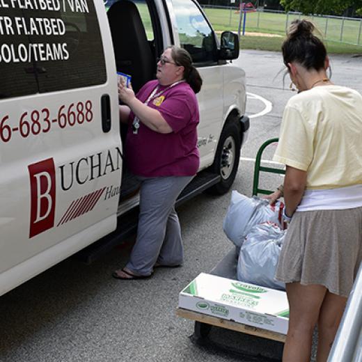 Buchanan Delivers Back-to-School Smiles Buchanan Delivers Back-to-School Smiles
