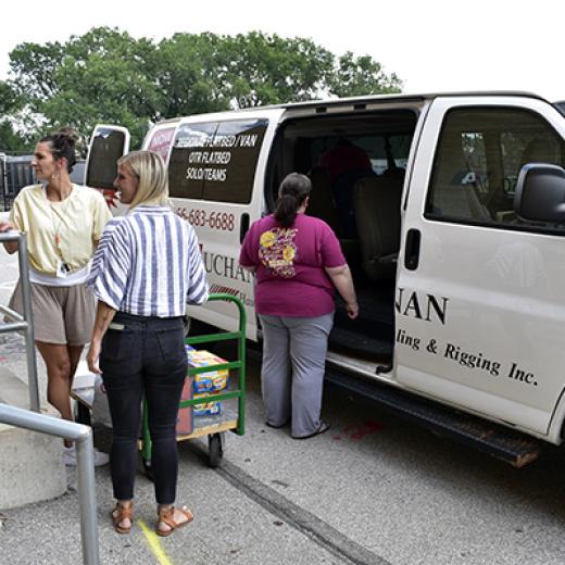 Buchanan Delivers Back-to-School Smiles Buchanan Delivers Back-to-School Smiles