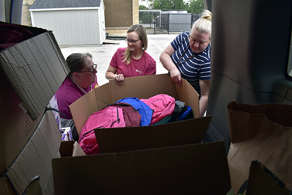 Buchanan Delivers Back-to-School Smiles