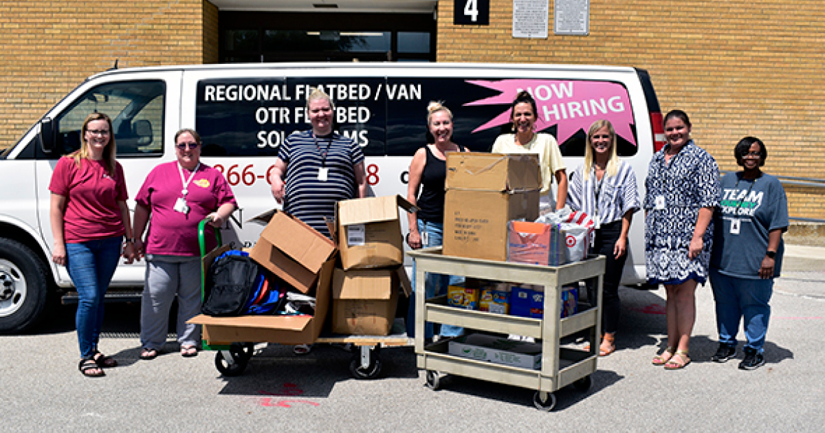 Buchanan Delivers Back-to-School Smiles