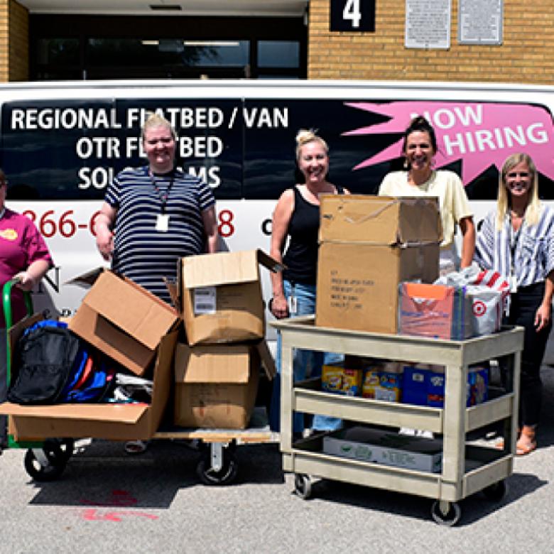 Buchanan Delivers Back-to-School Smiles Buchanan Delivers Back-to-School Smiles