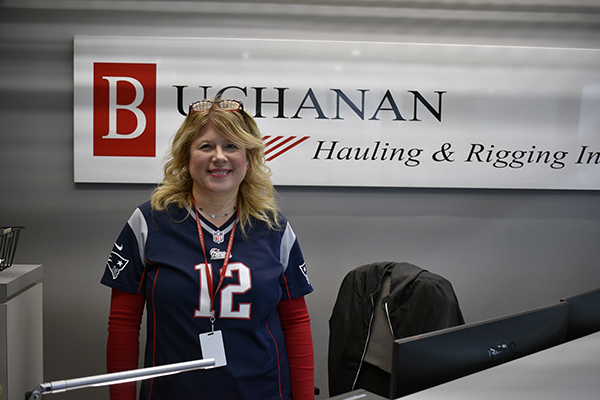 Buchanan’s Super Bowl Spirit Day.