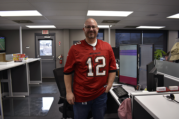 Buchanan’s Super Bowl Spirit Day.