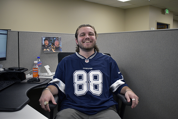 Buchanan’s Super Bowl Spirit Day.