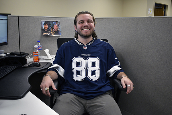 Buchanan’s Super Bowl Spirit Day.