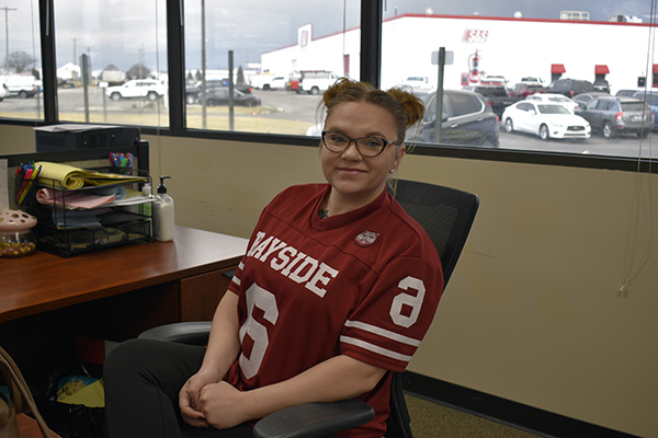 Buchanan’s Super Bowl Spirit Day.