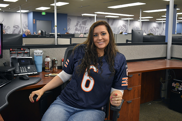 Buchanan’s Super Bowl Spirit Day.