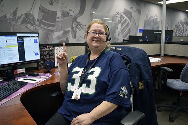 Buchanan’s Super Bowl Spirit Day.