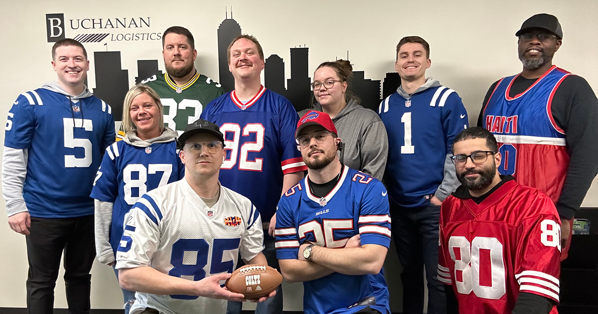 Buchanan’s Super Bowl Spirit Day