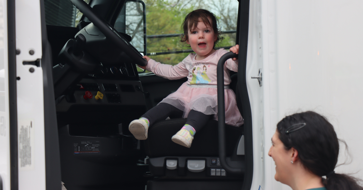 Touch A Truck Fun with Buchanan Hauling