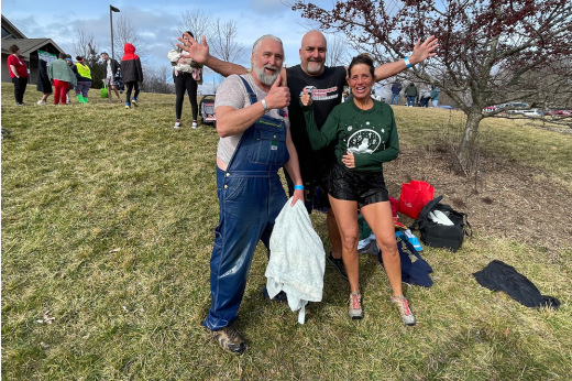 Buchanan participates in the Polar Plunge to benefit Special Olympics